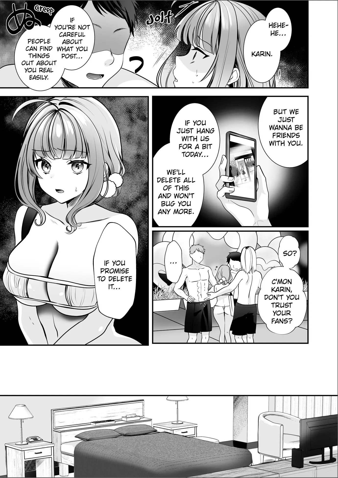 Erotic Influencer Karin: Today, I'll Be Getting Fucked By My Subscribers Chapter 1000 Page 10